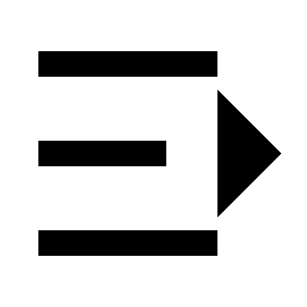 Menu Unfold 3 Fill