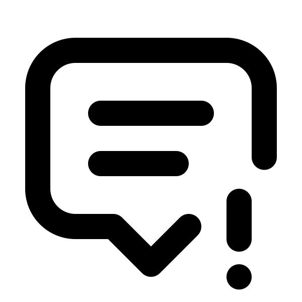 Message 2 Exclamation