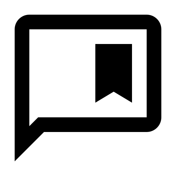 Message Bookmark Outline