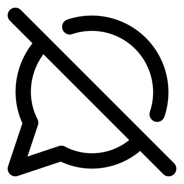 Message Circle Off