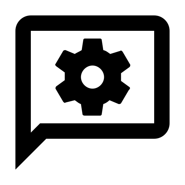Message Cog Outline