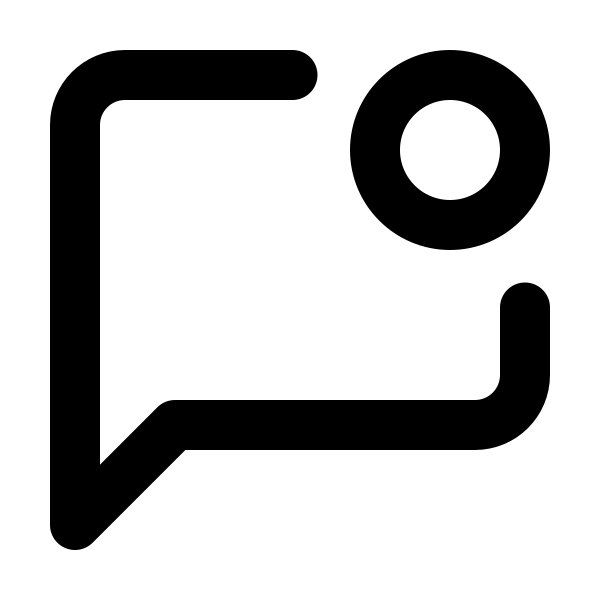 Message Square Dot