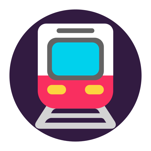 Metro Flat Vector