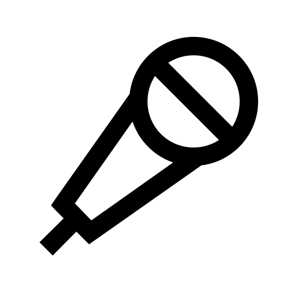 Microphone Alt Solid Vector