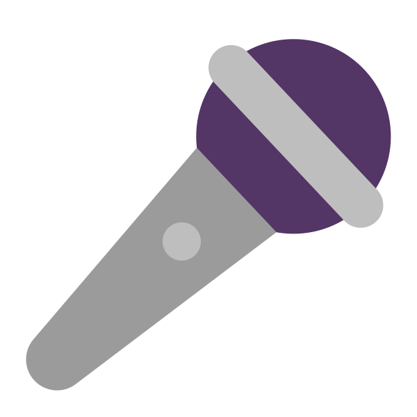 Microphone Flat Vector