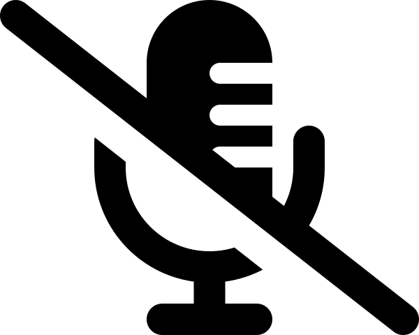 Microphone Lines Slash