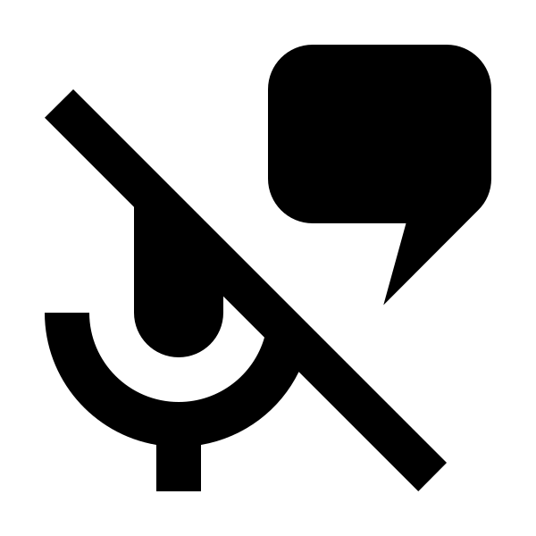 Microphone Message Off