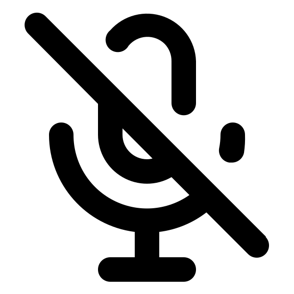 Microphone Slash