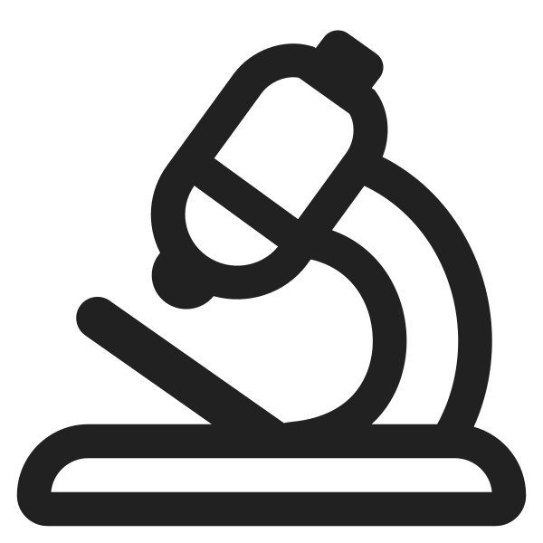 Microscope High Contrast Vector