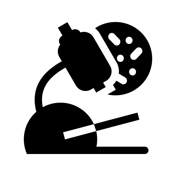 Microscope With Specimen
