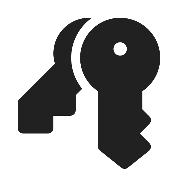 Microsoft Fluent UI – Ic Fluent Key Multiple 20 Filled