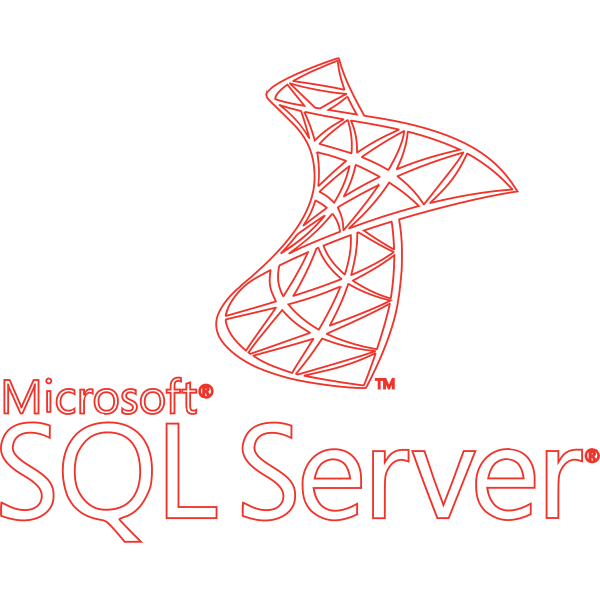 Microsoftsqlserver Line Wordmark