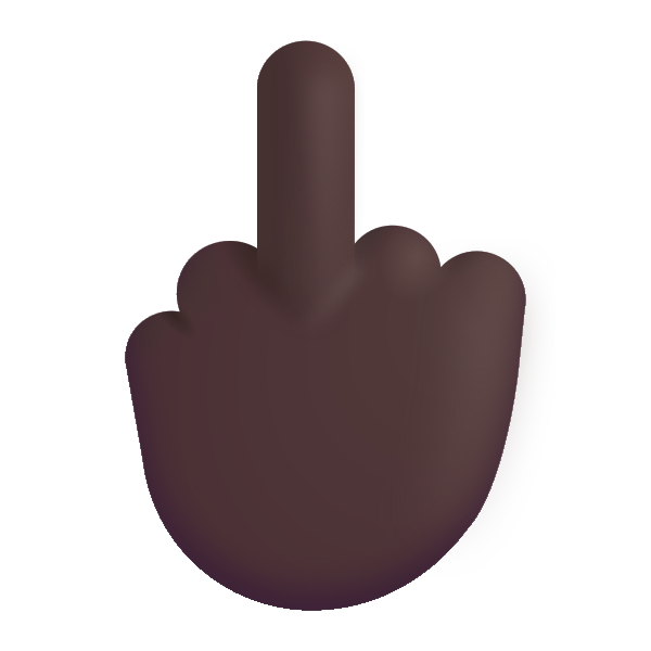 Middle Finger Color Dark