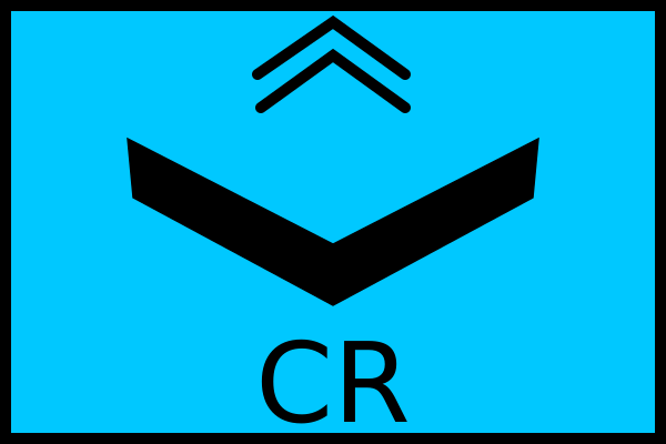Military Symbol   Friendly Unit (Solid 1.5x1 Frame)  Unmanned Aerial Vehicles   Close Range   Rocket Launcher Equiped (NATO APP 6D)