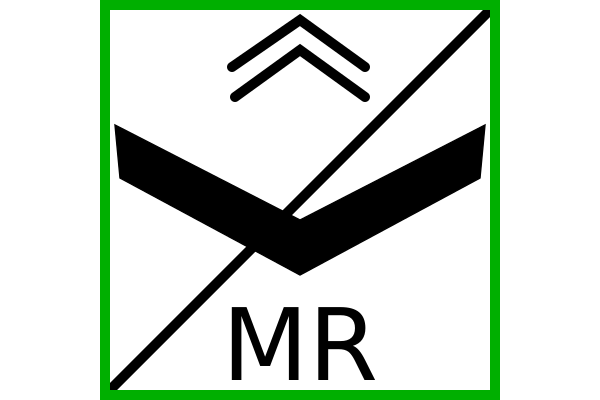 Military Symbol   Neutral Unit (Bichrome 1x1 Frame)  Unmanned Aerial Vehicles   Reconnaissance   Medium Range   Rocket Launcher Equiped (NATO APP 6D)