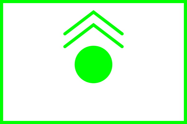 Military Symbol   Neutral Unit (Monochrome Light 1.5x1 Frame)  Artillery   Rocket Launchers (MulitRocket) (NATO APP 6)