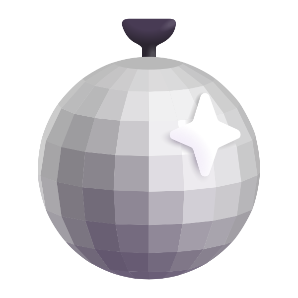 Mirror Ball Color Vector