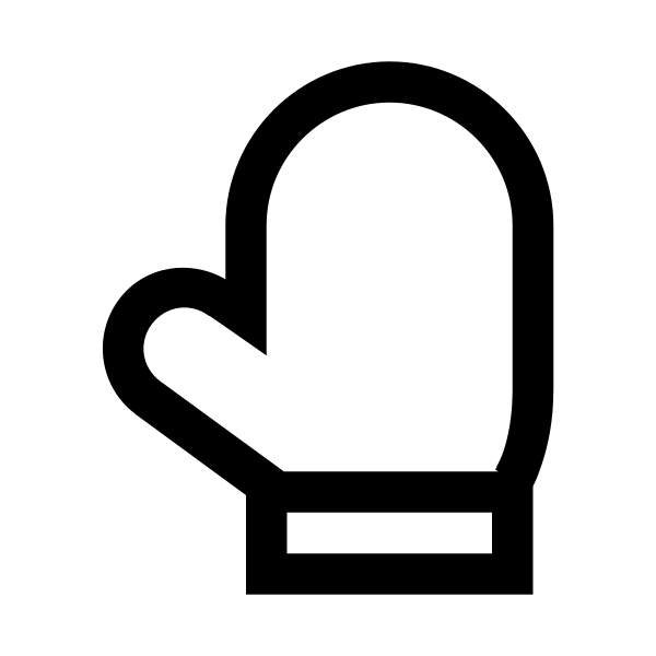 Mitten Solid