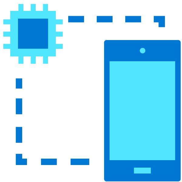 Mobile Microchip Vector