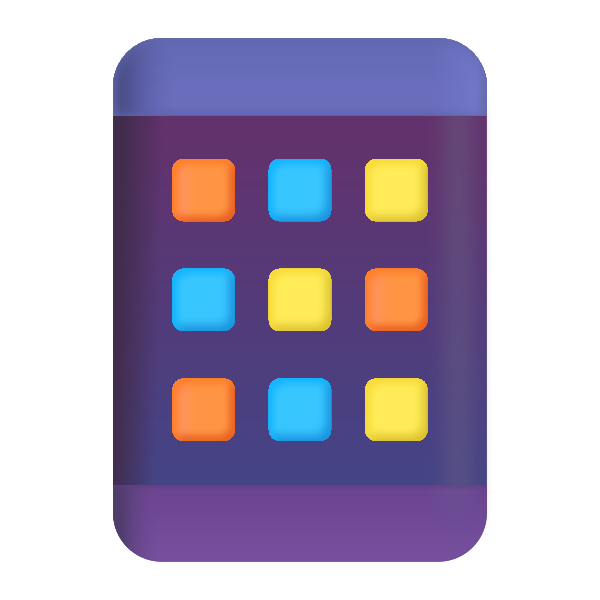 Mobile Phone Color Vector