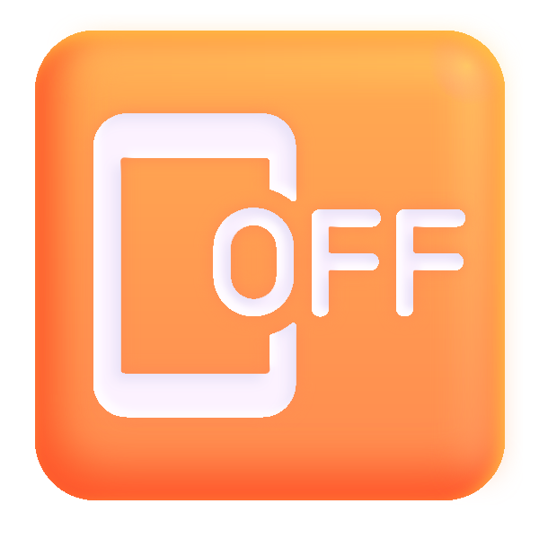 Mobile Phone Off Color