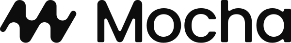 Mocha Light Wordmark Vector