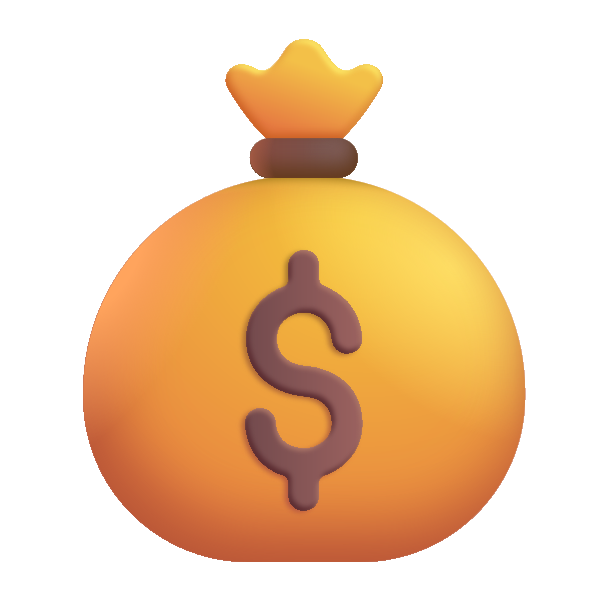 Money Bag Color Vector
