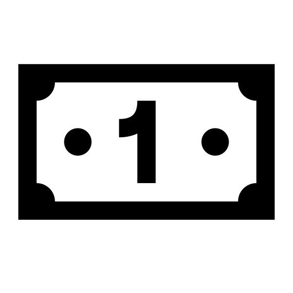 Money Bill Alt Vector
