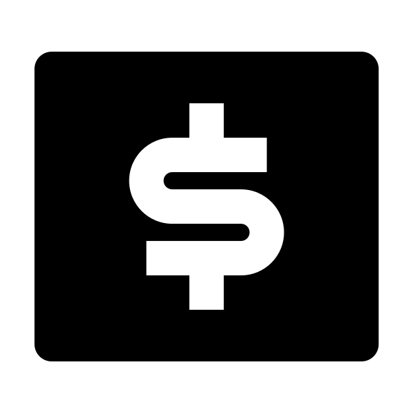 Money Dollar Box Fill