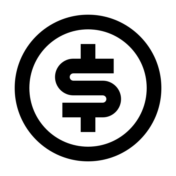 Money Dollar Circle Line