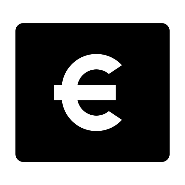 Money Euro Box Fill