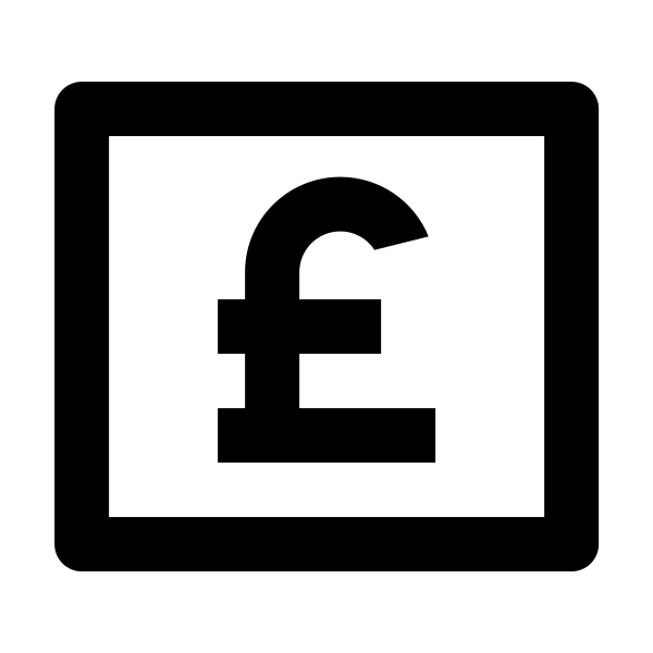 Money Pound Box Line