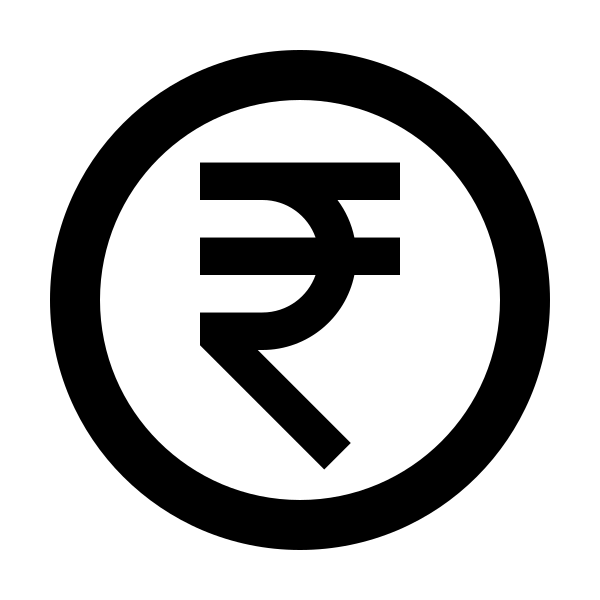 Money Rupee Circle Line