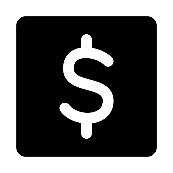 Money Square Vector