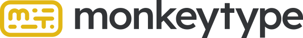 Monkeytype Wordmark Light