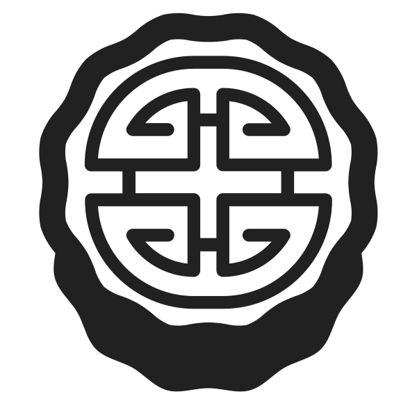 Moon Cake High Contrast Vector