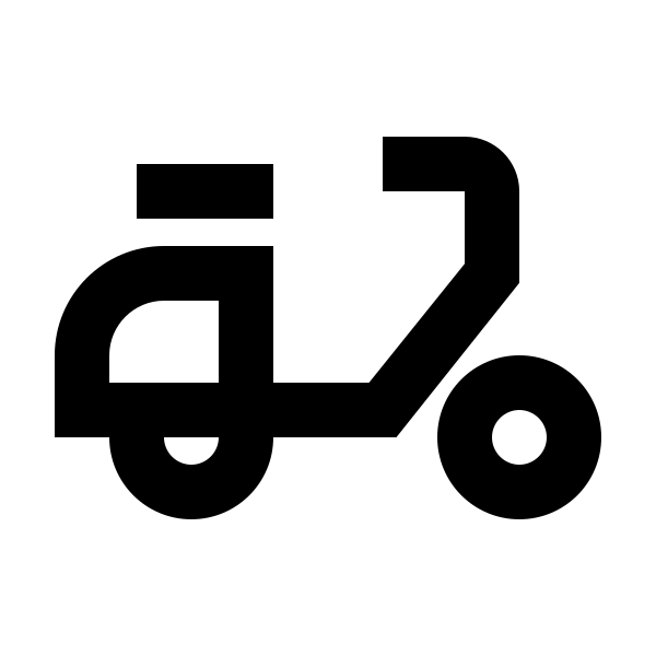 Moped Outline