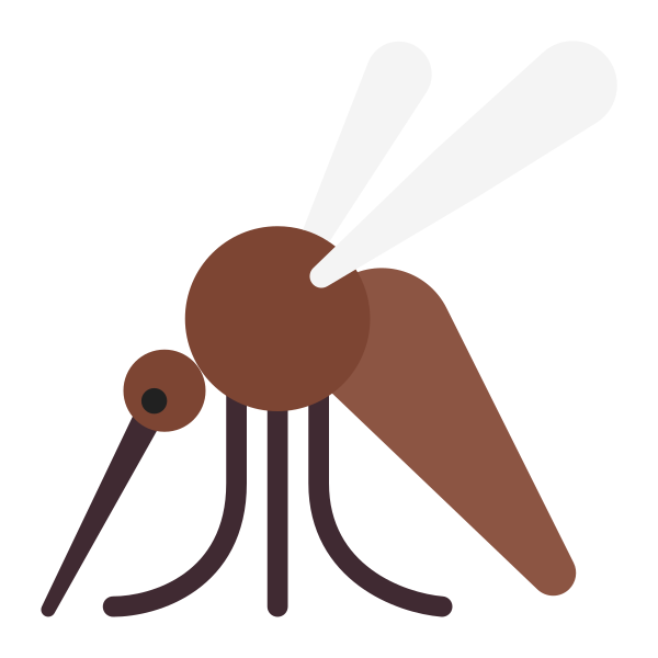 Mosquito Flat Vector