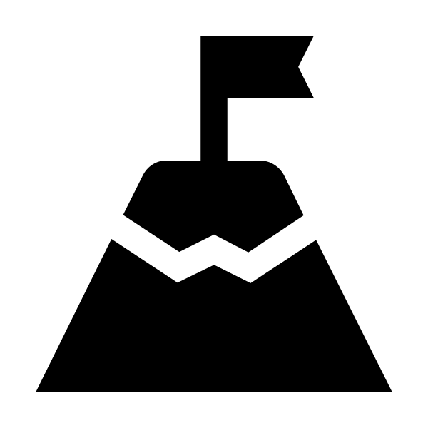 Mountain Flag Fill