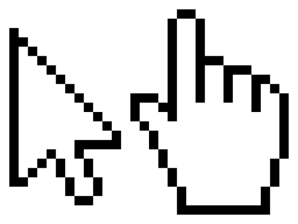 Mouse Cursor Hand Pointer Vector
