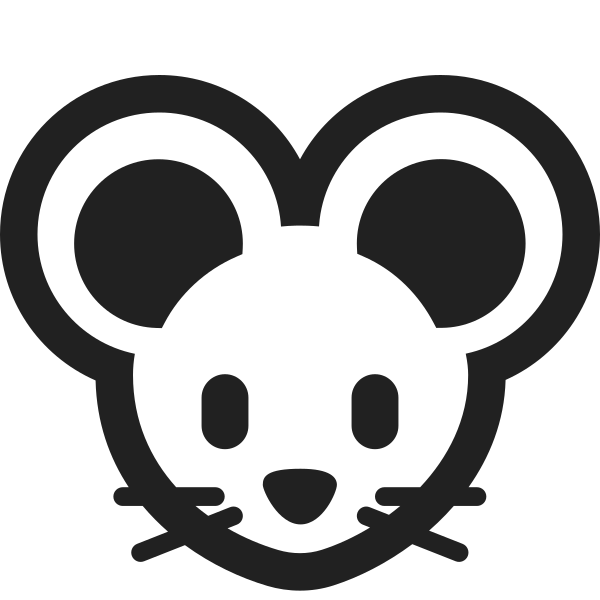Mouse Face High Contrast