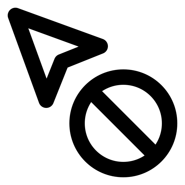 Mouse Pointer Ban