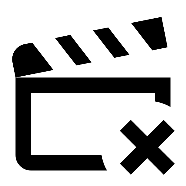 Movie Open Remove Outline