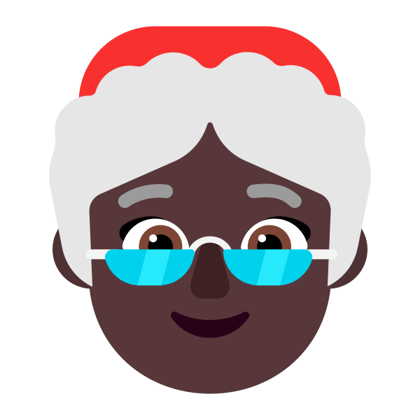 Mrs Claus Flat Dark
