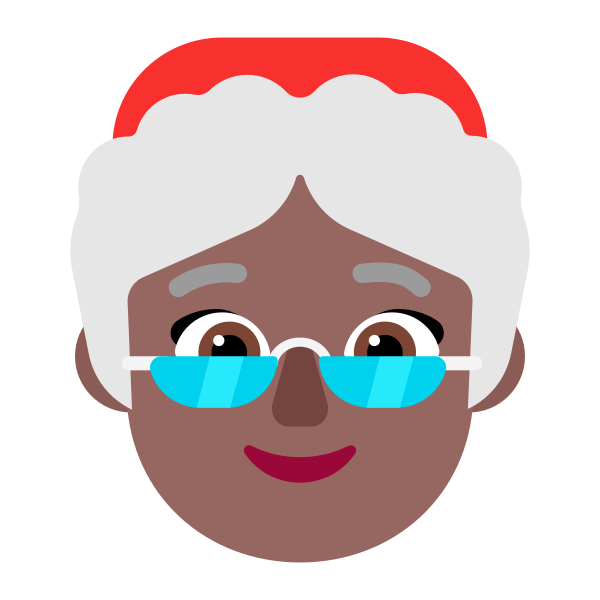 Mrs Claus Flat Medium Dark