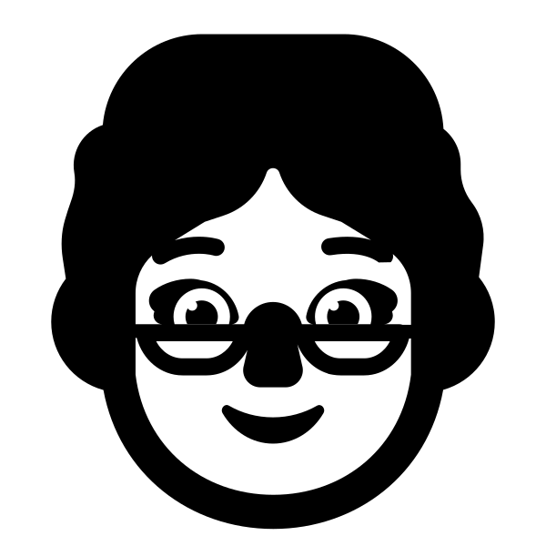 Mrs Claus High Contrast Default Vector