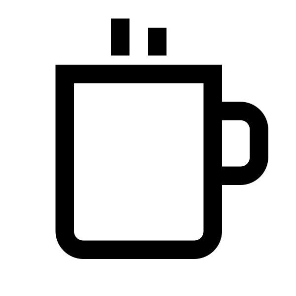 Mug Hot Solid Vector