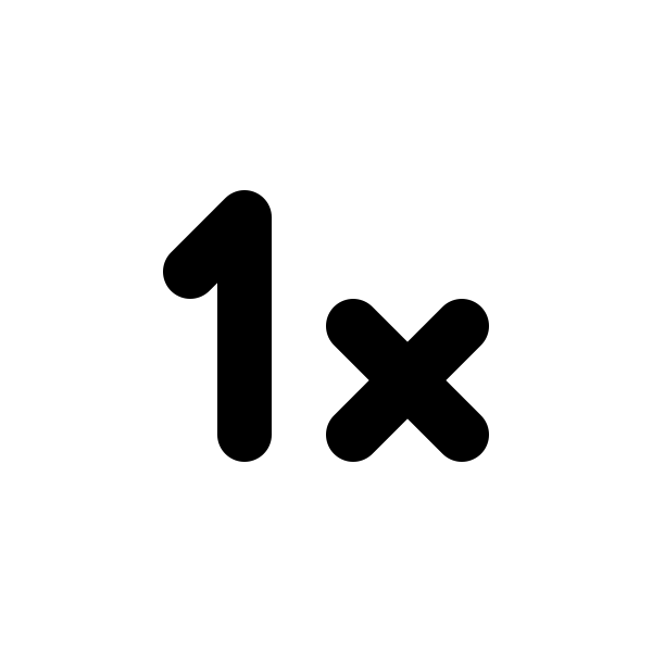 Multiplier 1x
