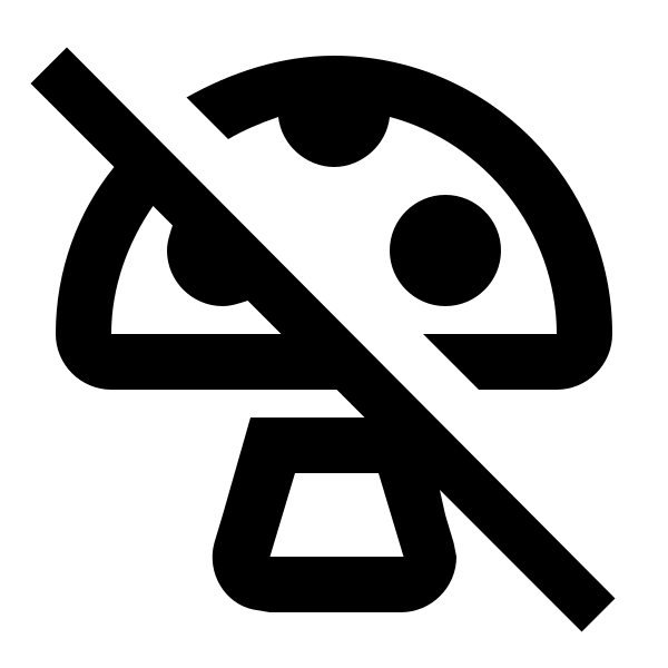 Mushroom Off Outline