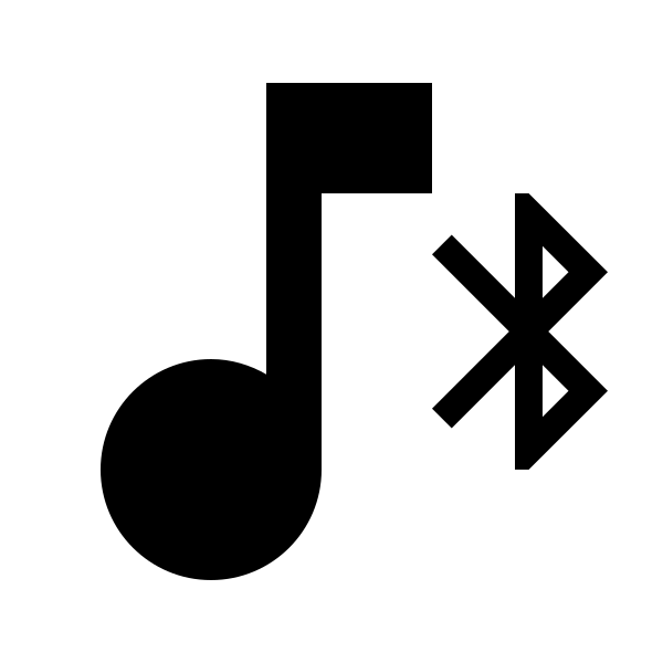Music Note Bluetooth